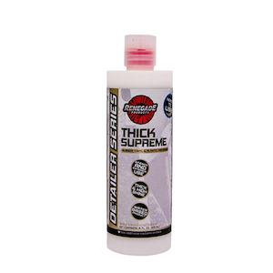 Products: Renegade Detailer Series Thick Supreme Rubber, Vinyl, & Plastic Dressing 473ml