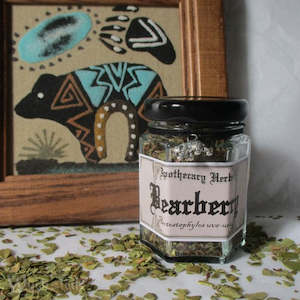 Black Bear Apothecary: Bearberry Apothecary Herb Jar