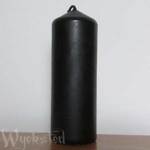 Pillar Candle Black