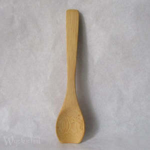 Bamboo Wooden Spoon - Flat Base