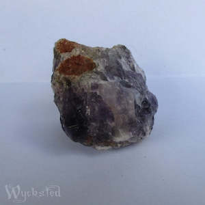 Amethyst Rough with Iron Flecks