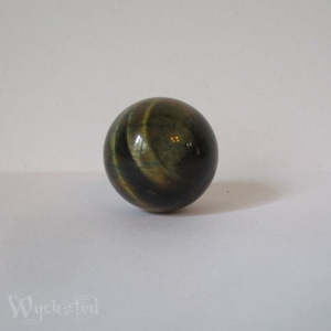 Tigers Eye Mini Crystal Ball 18mm