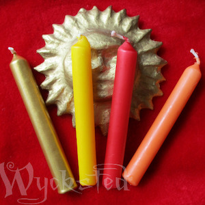 Summer Mini Candles pack 4