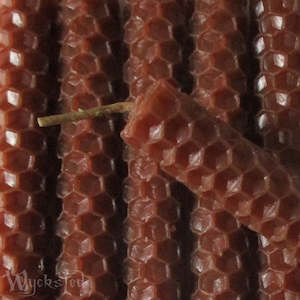 Brown Beeswax Mini Spell Candle