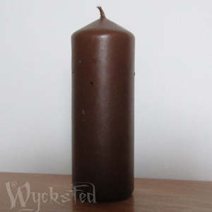 Pillar Candle Brown