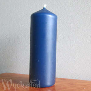 Pillar Candle Navy Blue