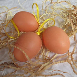 Brown Spring Eggs pk3