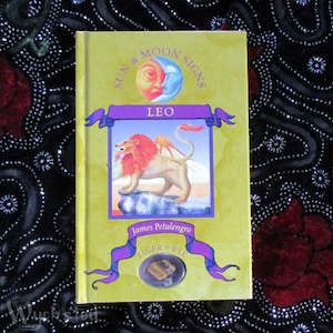 Preloved Books: Leo Book with Tigers Eye Crystal - Preloved Book