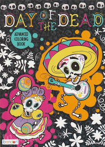 Wicca And Witchcraft: Day of the Dead Colouring Book