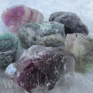 Naturally Rough: Fluorite Rough Crystal 35- 36gm