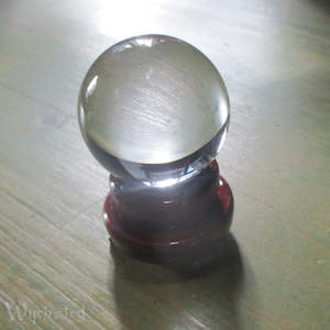 Divination: Glass Divination Ball 60mm with Stand