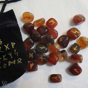 Crystal Runes Carnelian