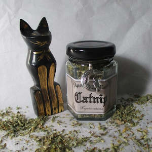 Black Bear Apothecary: Catnip Apothecary Herb Jar