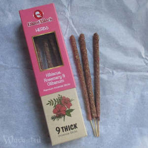 Herbs Incense Hibiscus, Rosemary and Olibanum