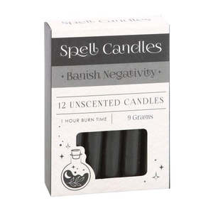 Candles: Banish Negativity Spell Candles - Pack of 12