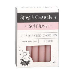 Self Love Spell Candles - Pack of 12