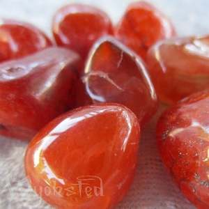 Crystals And Gemstones: Carnelian 9-10gm