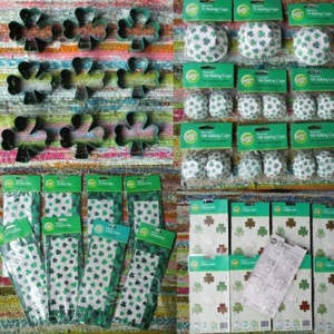 Kitchen Witchery: Shamrock Bakeware x 35 items - Clearance Stuff