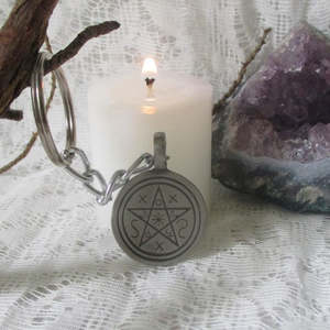 The Pentacle Key Ring - Preloved