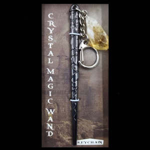 Crystals And Gemstones: Citrine Crystal Wand Keychain