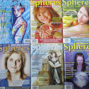 The Witches Library: Spheres Magazines x 6 - Preloved