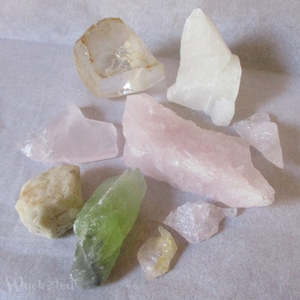 Crystals And Gemstones: Rock Hunters Rough Mixed Crystals - 205gm