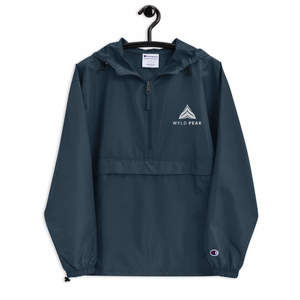 Wet Weather Gear: Embroidered Packable Jacket