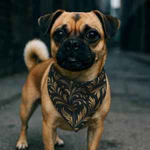 Floral Dog Bandana – Soft Pet Scarf for Stylish Dogs & Cats | Custom Printed, &hellip;