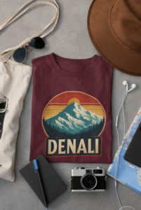 National Park Tees: Denali National Park Hiking Tee – Soft, Eco-Friendly Unisex Shirt