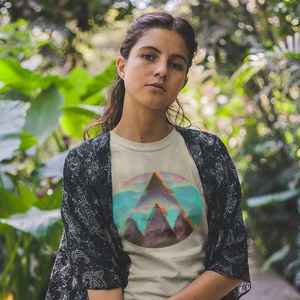 Fusion Peak Women's Organic Cotton T-Shirt – Lightweight Hiking & Outdoor Tee