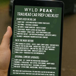 Road Trip Car Prep Checklist PDF - Vehicle Readiness Guide for Trailheads & Overlanding