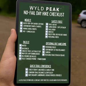 Eco Friendly Outdoor Gear: Day Hike Packing Checklist PDF - Complete Printable Guide for Outdoor Adventure