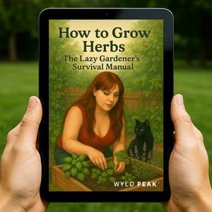 Digital Survival Guides: How to Grow Herbs – The Lazy Gardener’s Survival Manual | Easy Home Herb Gardening Guide (Digital)
