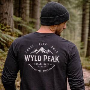 Classic Cotton Long Sleeve Tee - Cotton Long Sleeve Shirt for Everyday Wear