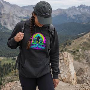 Zombie Peak Hoodie - Zombie Skull Pullover for Streetwear & Everyday Wear