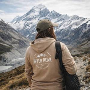 Eco Friendly Hoodies Long Sleeves: Organic Cotton Hoodie - Rugged Comfort for the Wild Wanderer