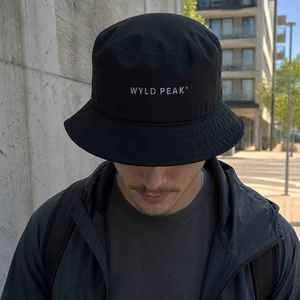 Organic Cotton Hats: Cotton Bucket Hat - Embroidered Outdoor Bucket Hat