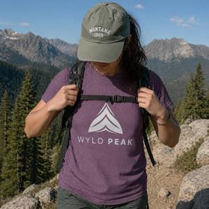 Eco Womens Tees: Organic Hiking T Shirt - Lightweight Active Tee for Trail & Everyday Wear