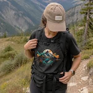 Eco Womens Tees: Womens Hiking T Shirt - Lightweight Breathable Organic Tee for All-Day Wear