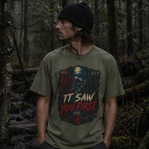 Rake Horror T Shirt - It Saw You First Graphic Tee