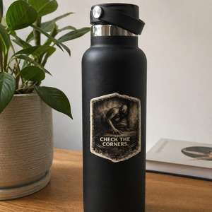 Cryptid Stickers Urban Legend Decals: Rake Sticker - Creepy Horror Decal for Laptop & Water Bottle