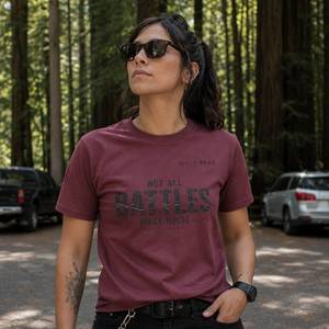 New Arrivals Outdoor Streetwear: Not All Battles Make Noise T Shirt - Quiet Strength Tee