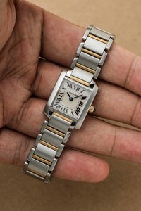 Available: Cartier Tank Française Ref. 2384 'Two Tone' 2000s