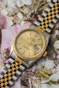 Rolex: Rolex Datejust Ref. 16233 'Champagne' Dial 1990