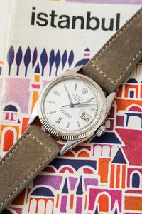 Vintage Watches: Rolex Datejust Ref. 6605 'Roulette' 1959