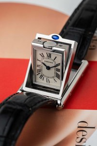 Cartier: Cartier Tank Basculante Ref. 2386 1990s w/ Service Papers