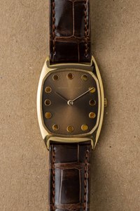 Audermars Piguet: Audemars Piguet Tonneau Extra Flat 'Tiger's Eye' Dial 1960s
