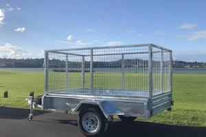 Trailers: 7x5 Single Axle Heavy Duty Tilt Trailer