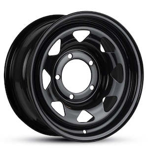 Wheels: 15X7 OFFROADER XT +13 5/114.3 GLOSS BLACK