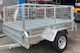 8X5 Single Axle Trailer with Lawnmower Cage